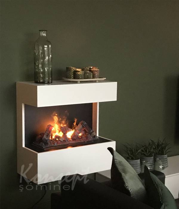 3 Boyutlu Elektrikli Şömine 13