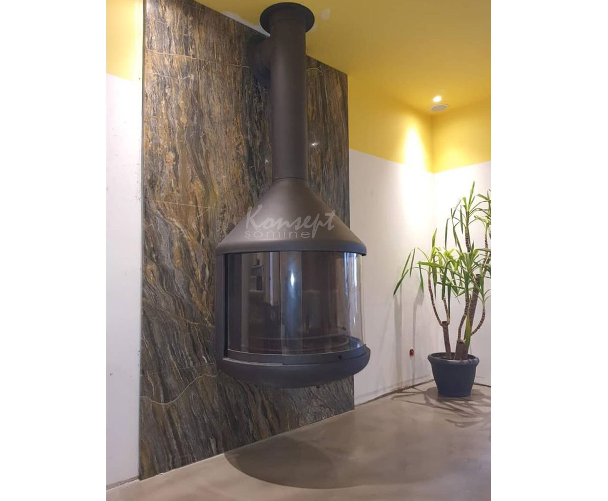 Hanging Fireplace 08