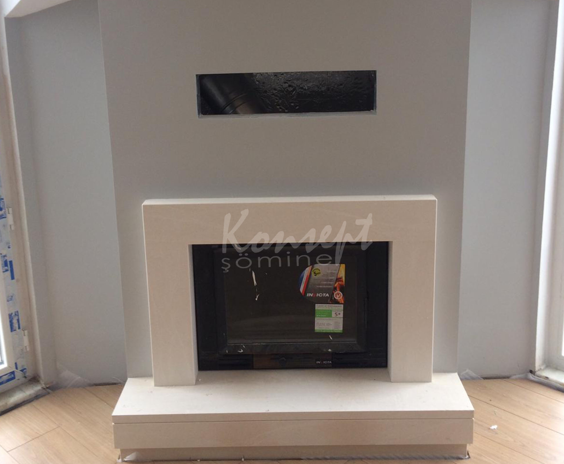Corner Fireplace 10