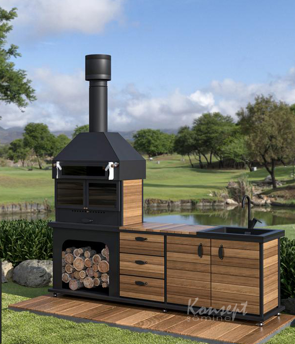 Metal Barbekü 03