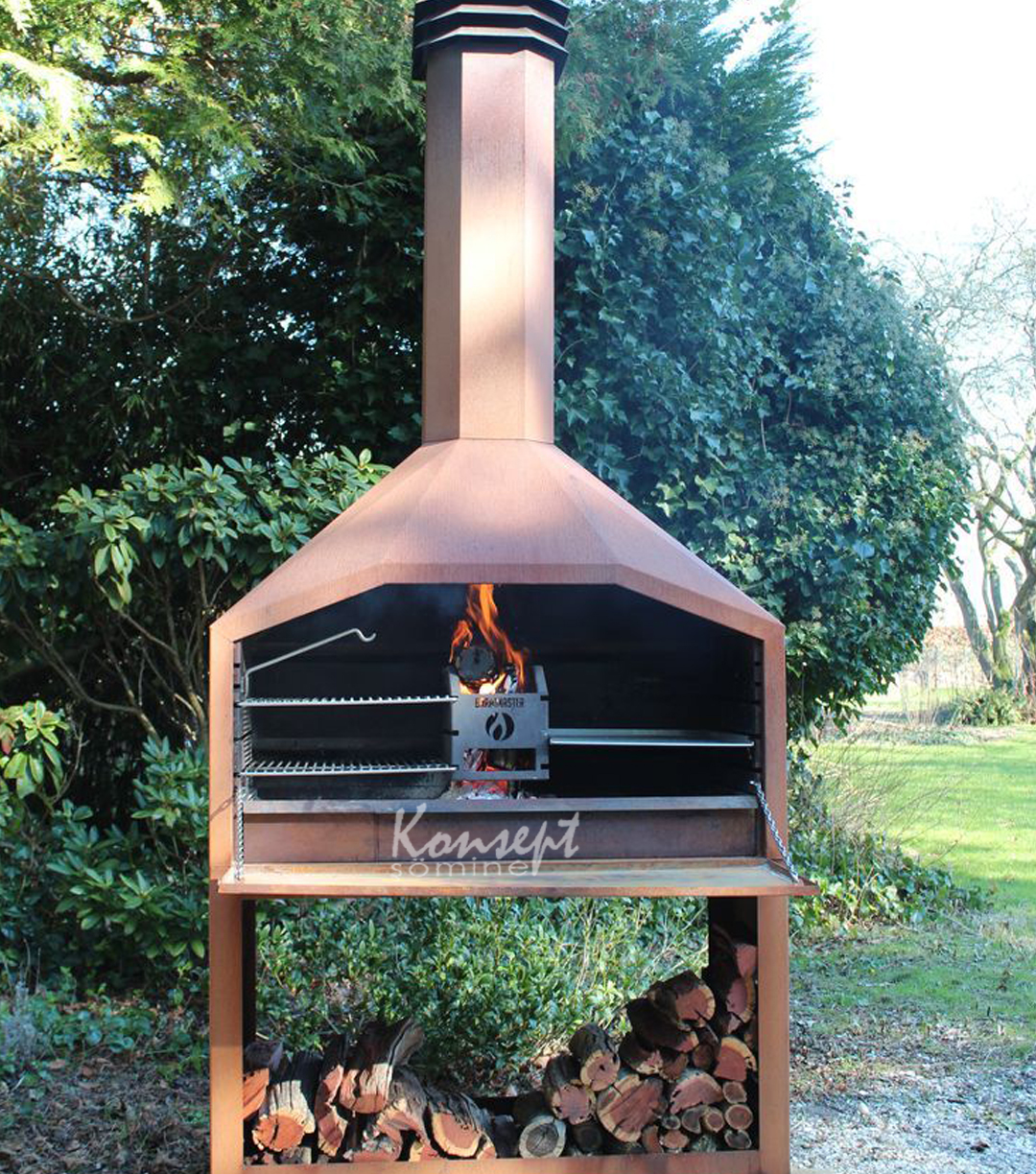 Metal Barbekü 40