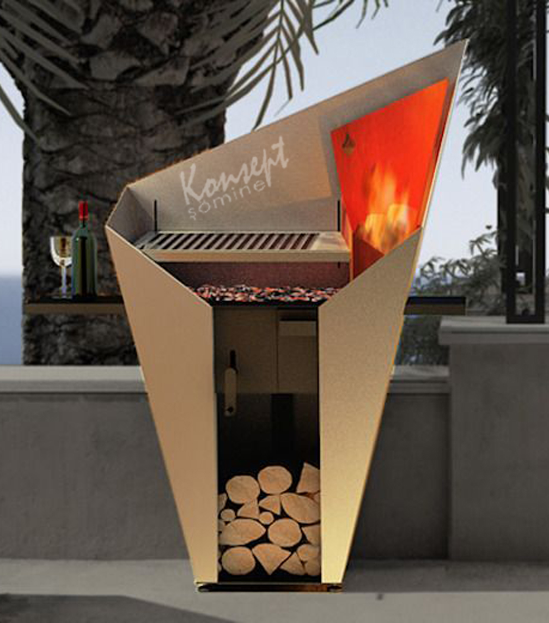 Metal Barbekü 47