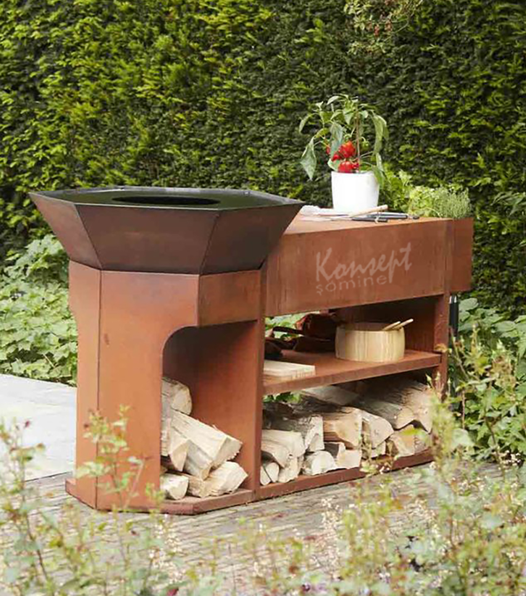 Metal Barbekü 70