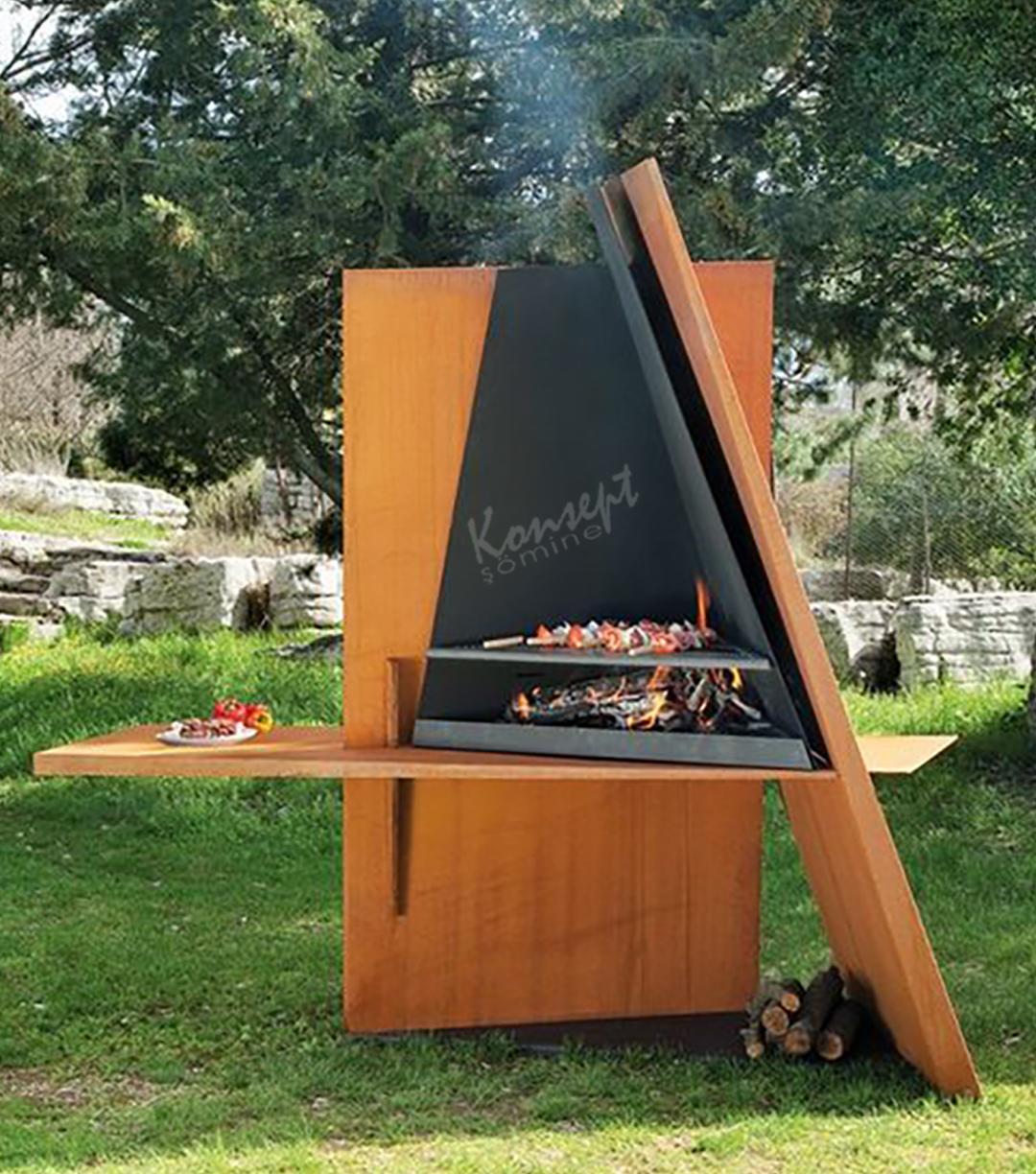 Metal Barbekü 81 