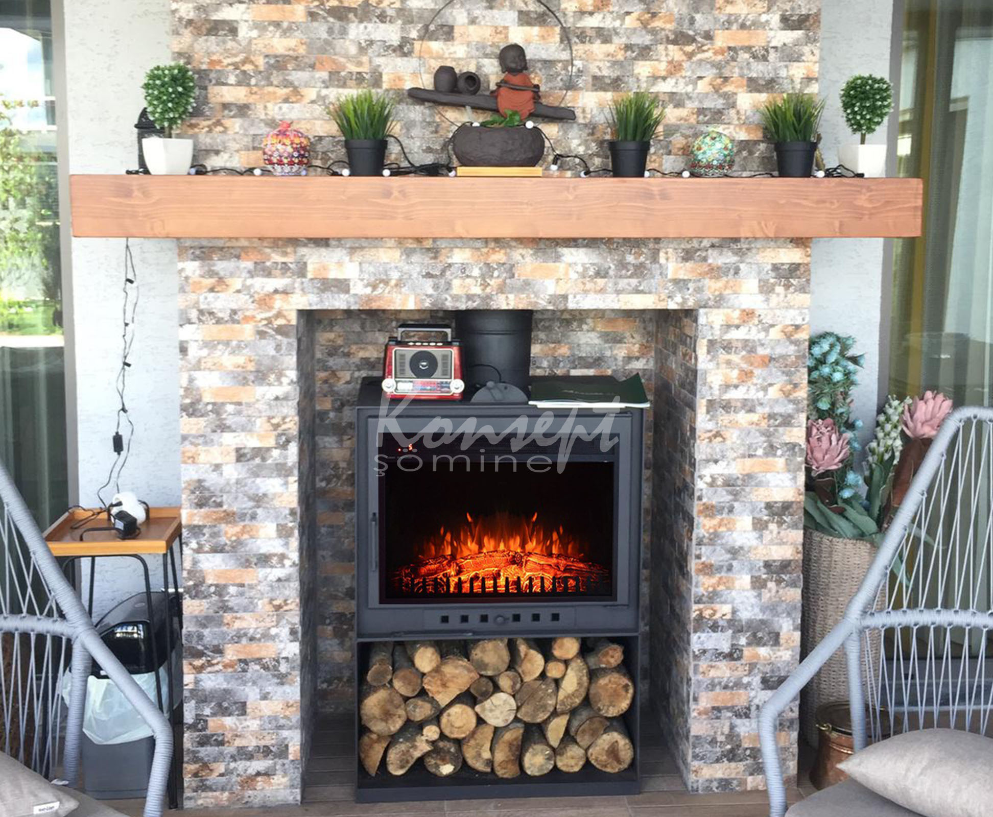 Wood stove 34