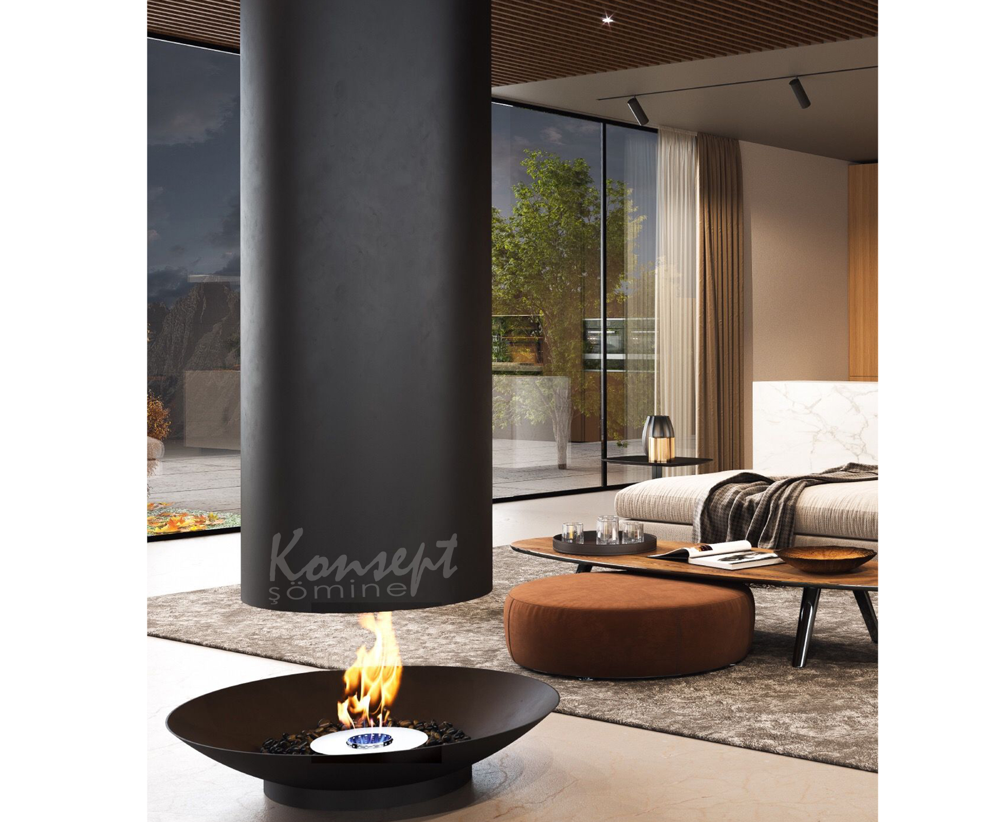 Middle Fireplace 22