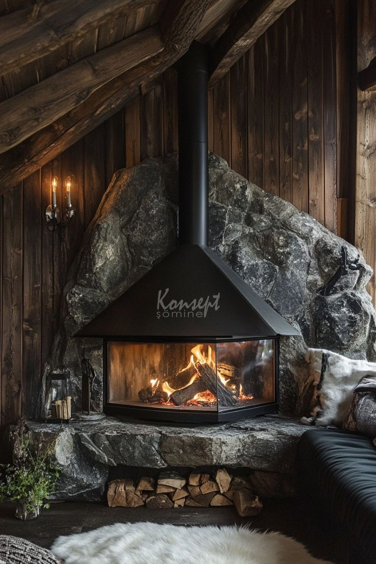 Middle Fireplace 49