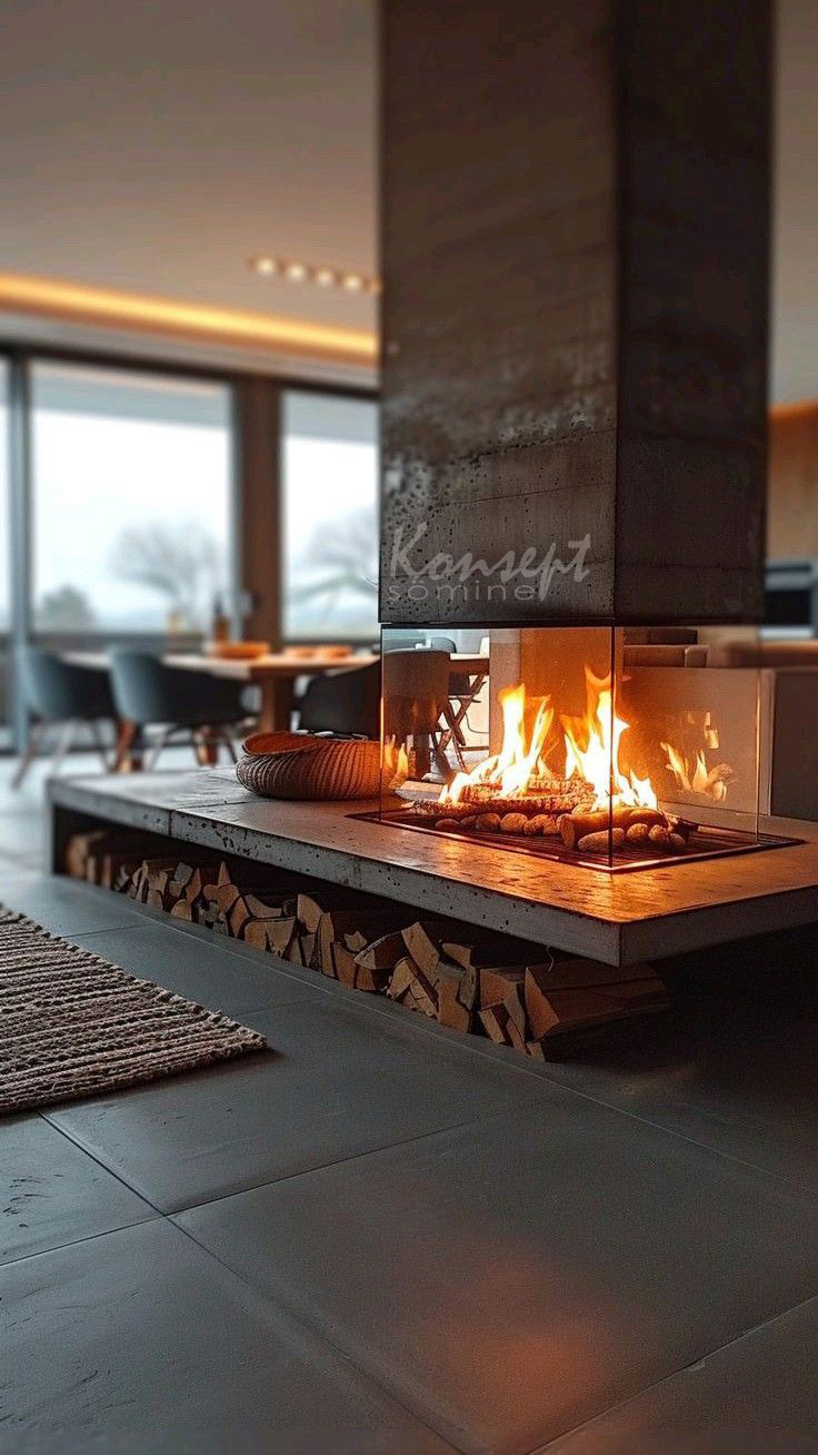 Middle Fireplace 59