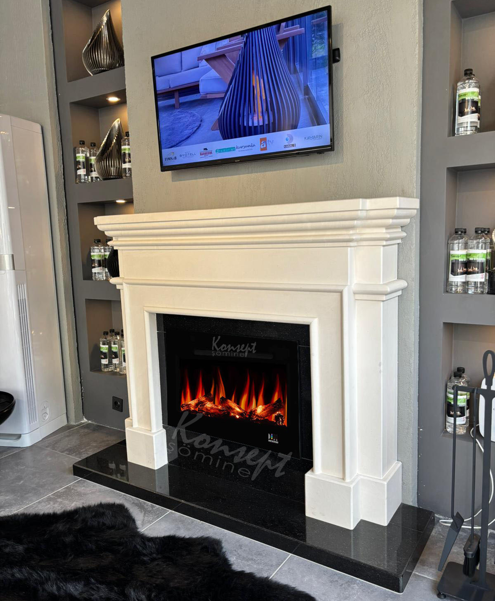 Plazma Elektrikli Şömine 105