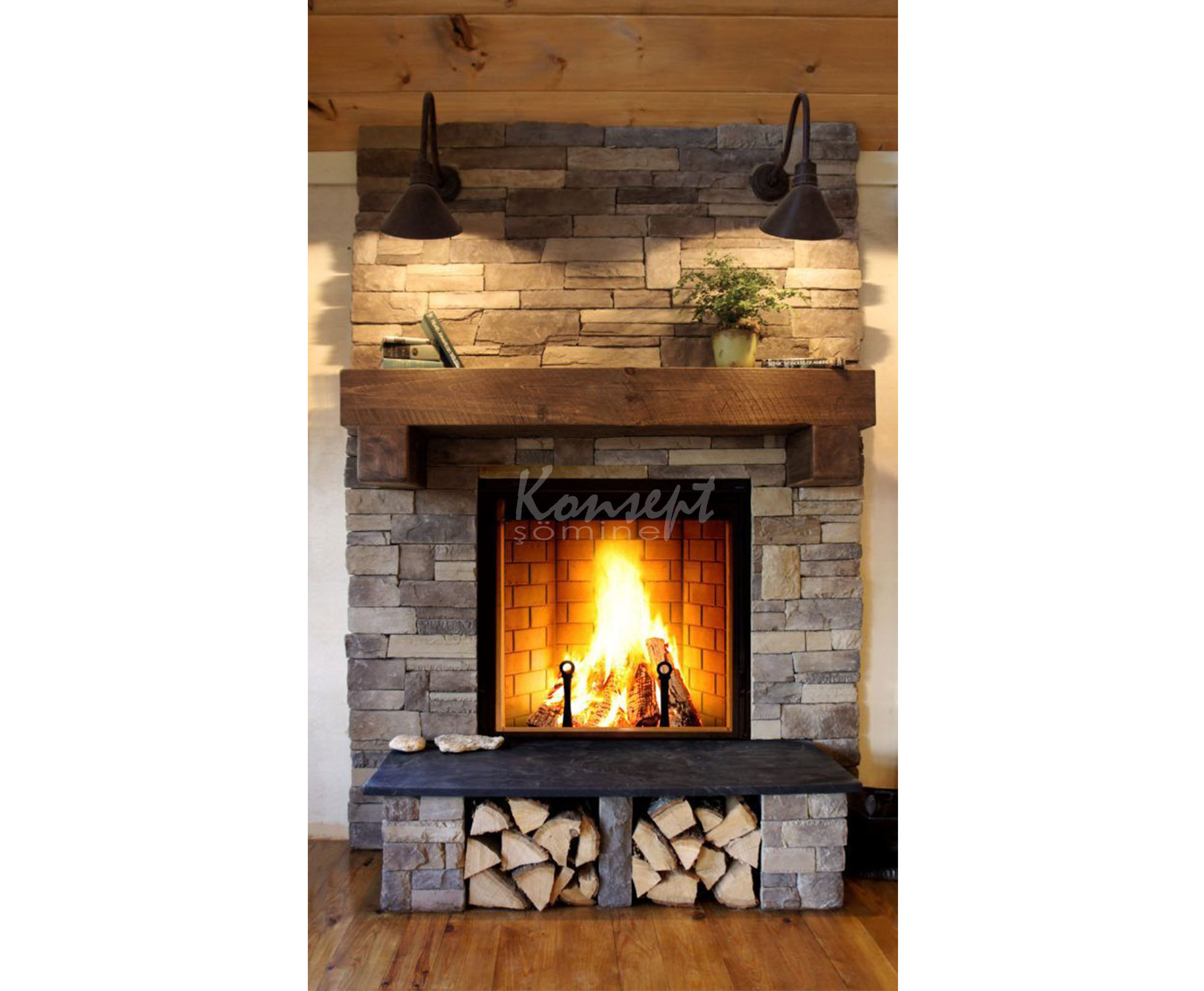 Plasma Fireplace 109