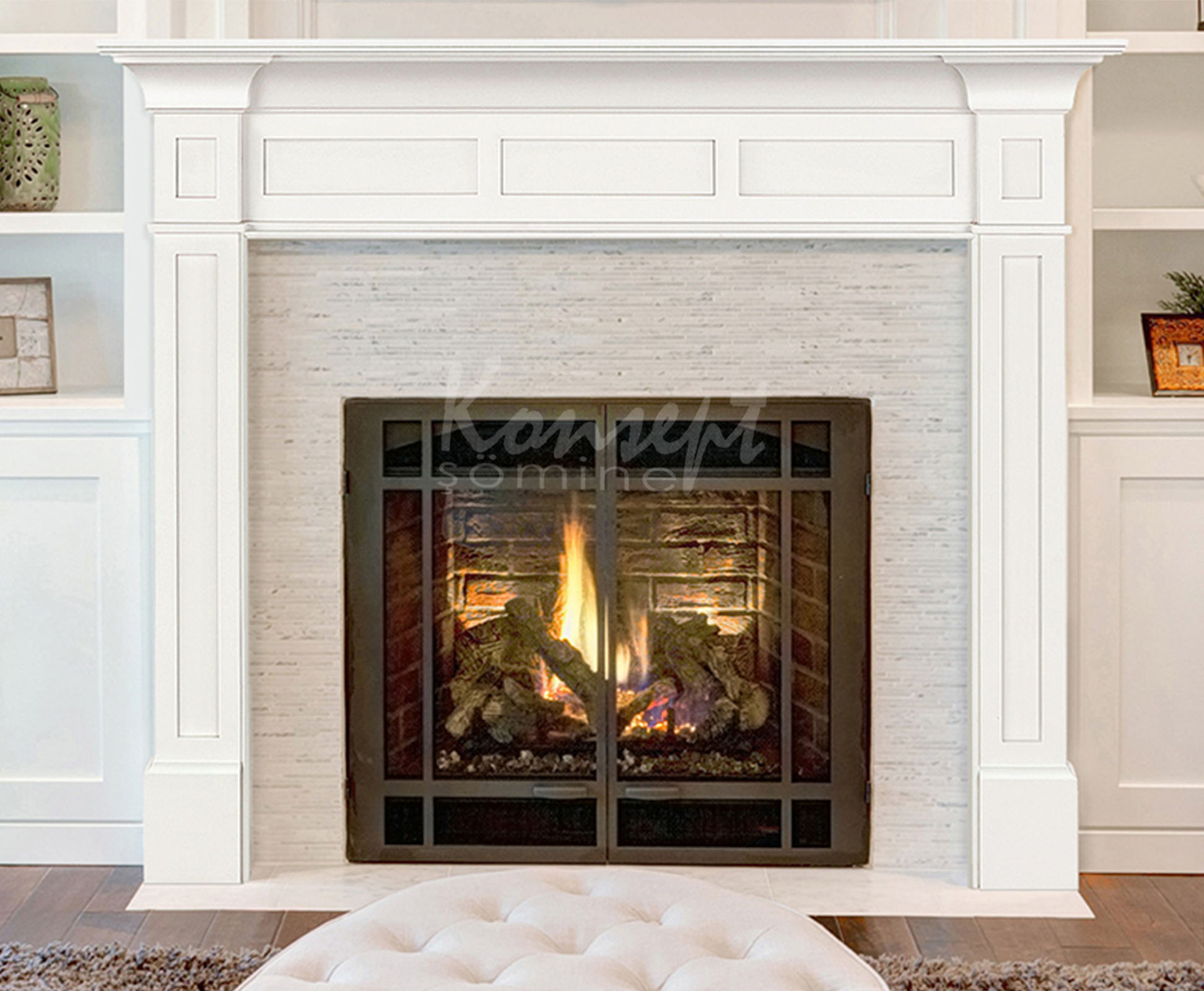 Plasma Fireplace 21 
