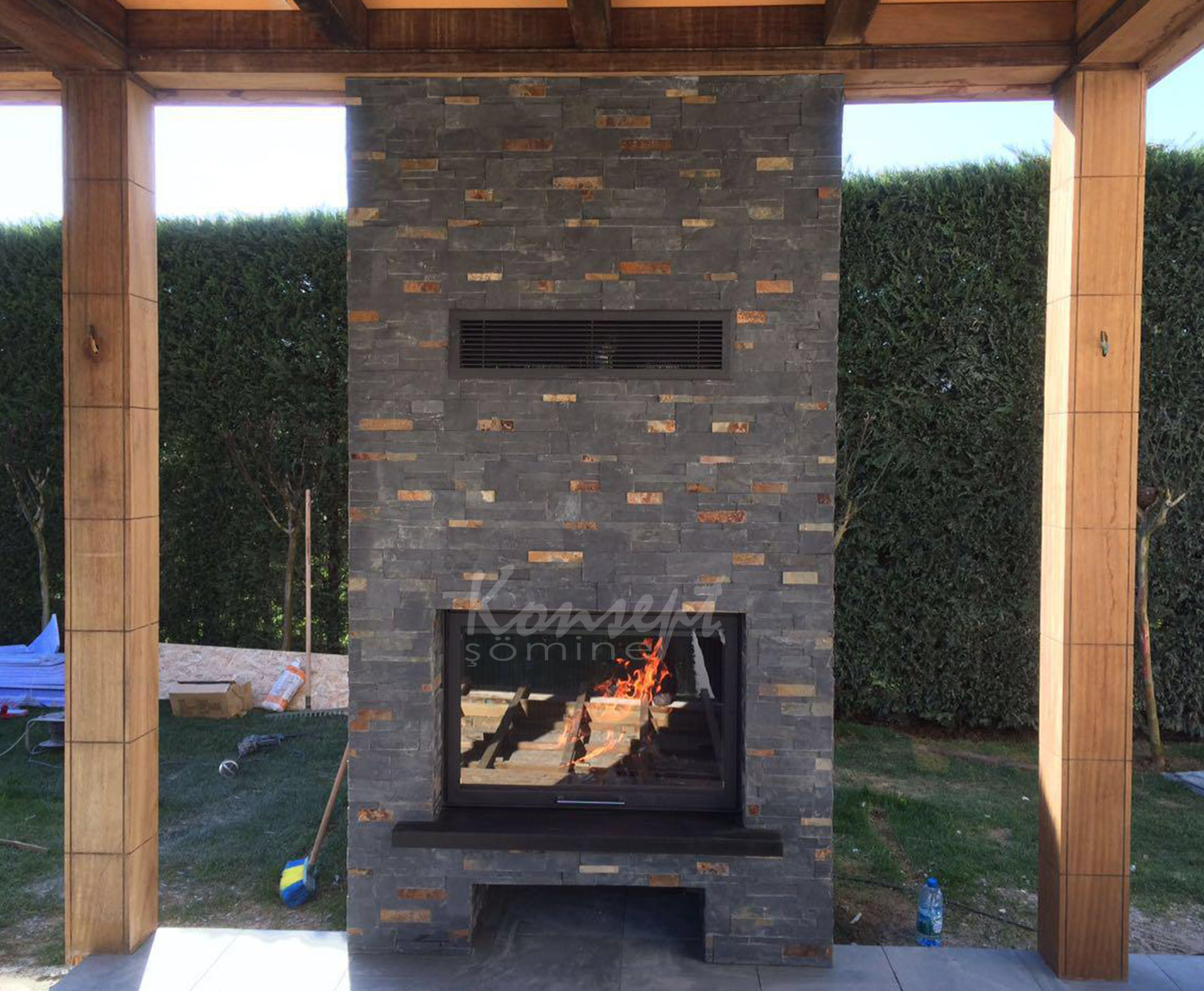 Plasma Fireplace 61 