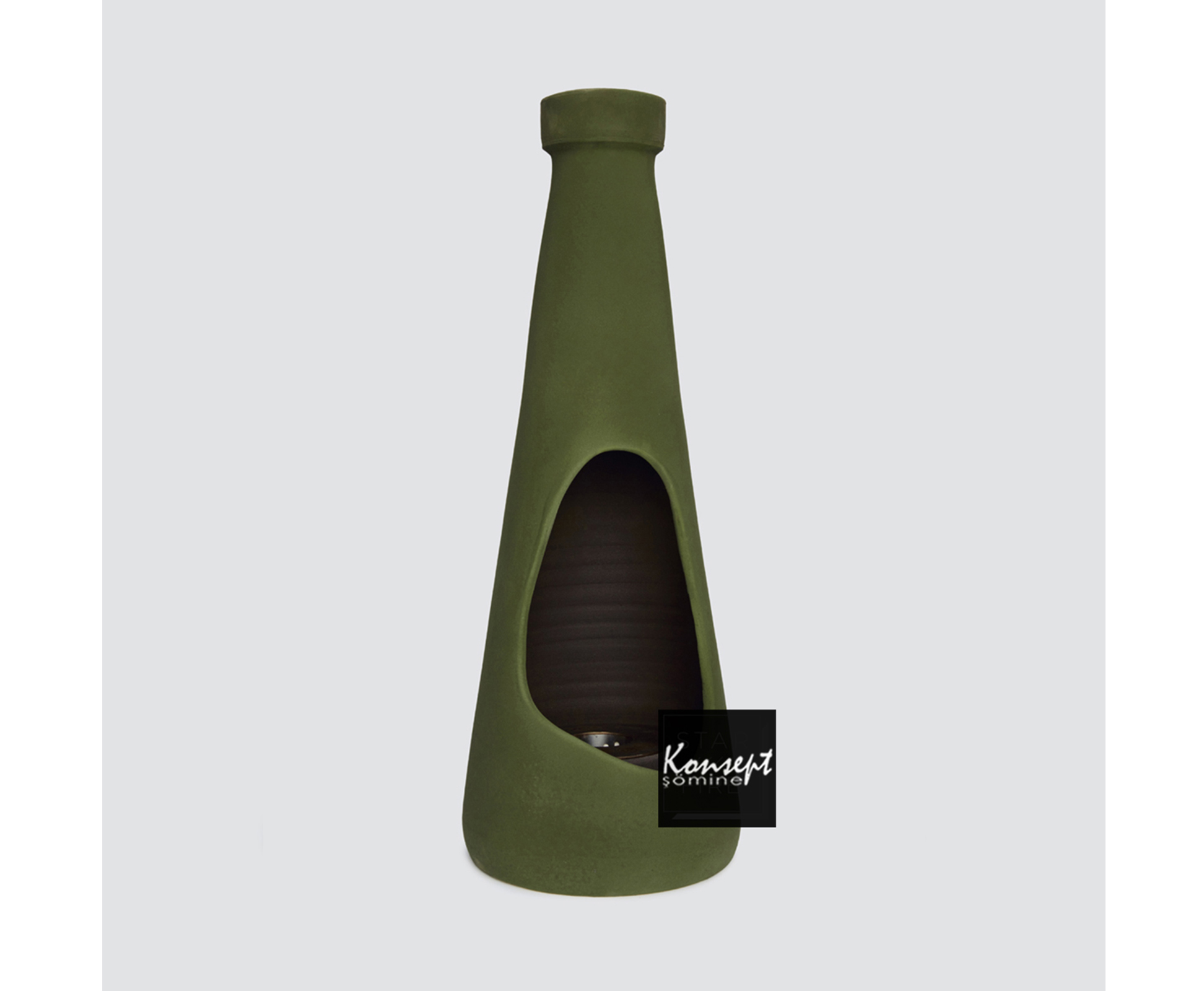 Portable ethanol fireplace 12